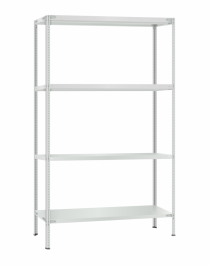 Стеллаж металлический Титан МС-500 3000х1200х400 4 полки Стеллаж металлический Титан МС-500 3000х1200х400 4 полки