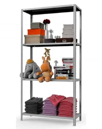 Стеллаж MS Strong 1600х700х300 4 полки Стеллаж MS Strong 1600х700х300 4 полки