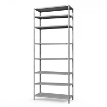 Стеллаж ТС Лайт с перф. полками 1800х700х400 8 полок Стеллаж ТС Лайт с перф. полками 1800х700х400 8 полок