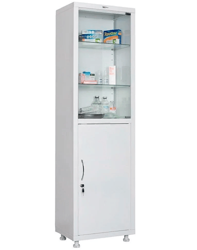 Медицинский шкаф HILFE МД 1 1657/SG купить в Ростове-на-Дону