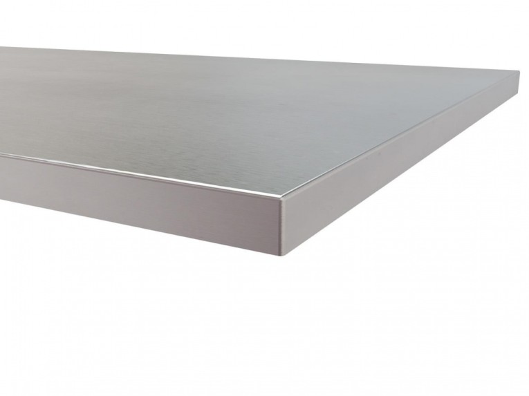 Столешница из фанеры 30 мм + чехол из нержавеющей стали 1 мм (ширина 1000 мм) купить в Ростове-на-Дону Столешница из фанеры 30 мм + чехол из нержавеющей стали 1 мм (ширина 1000 мм) купить в Ростове-на-Дону