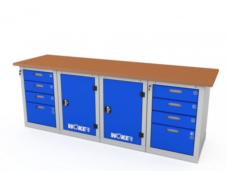 Верстак четырехтумбовый WOKER PRO 44114.2400 купить в Ростове-на-Дону Верстак четырехтумбовый WOKER PRO 44114.2400 купить в Ростове-на-Дону