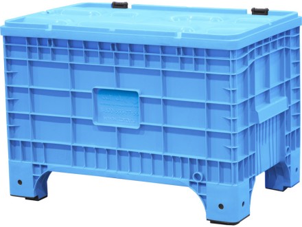 Big Box 1017х636х673 на ножках, с крышкой на петлях голубой купить в Ростове-на-Дону