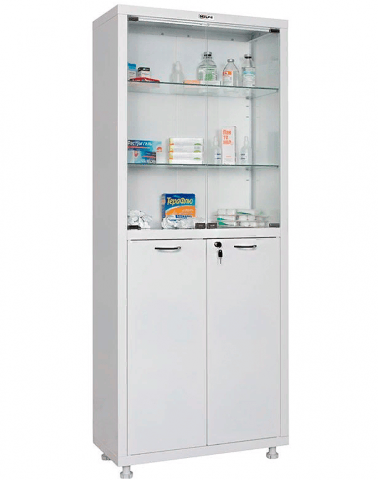 Медицинский шкаф HILFE МД 2 1670/SG купить в Ростове-на-Дону