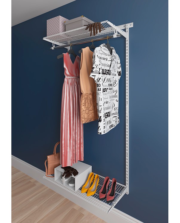 Гардеробная система Практик Home Basic G90 белая купить в Ростове-на-Дону