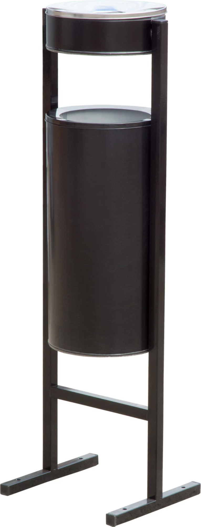 Урна уличная с пепельницей 25 литров черный купить в Ростове-на-Дону Урна уличная с пепельницей 25 литров черный купить в Ростове-на-Дону