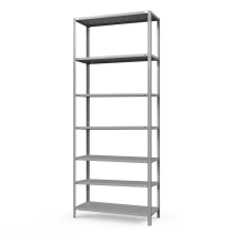 Стеллаж ТС Лайт с перф. полками 1800х1000х500 7 полок Стеллаж ТС Лайт с перф. полками 1800х1000х500 7 полок