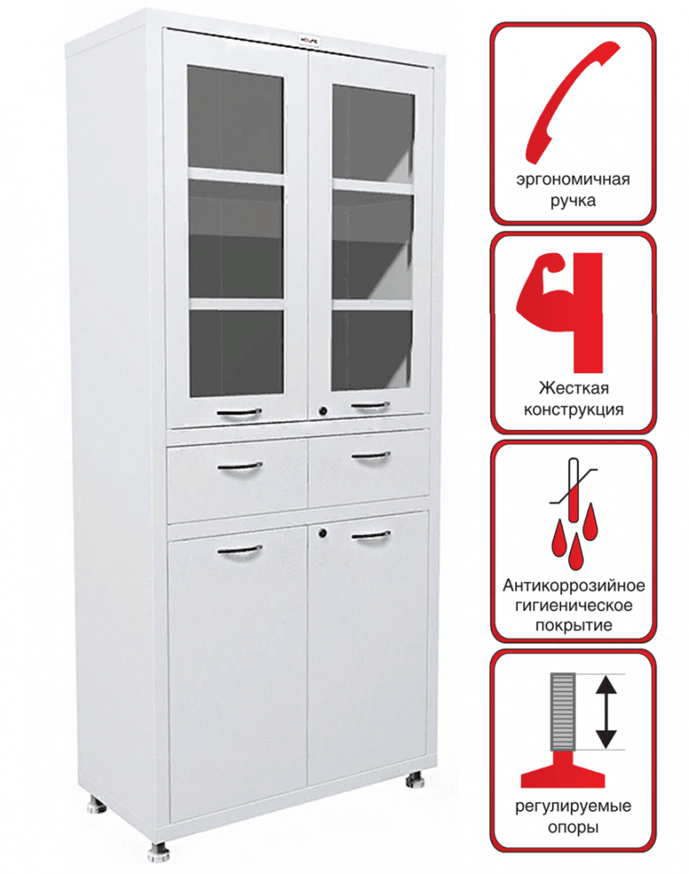 Медицинский шкаф HILFE МД 2 1780 R-1 купить в Ростове-на-Дону Медицинский шкаф HILFE МД 2 1780 R-1 купить в Ростове-на-Дону