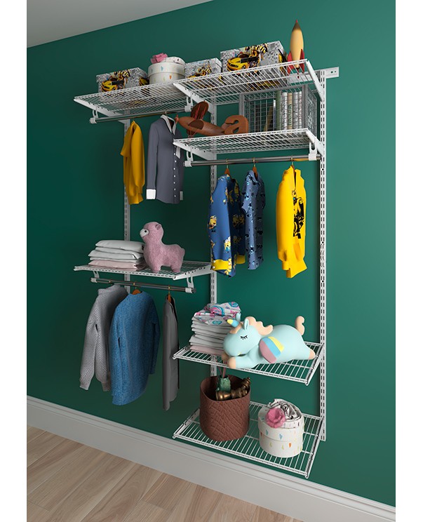 Гардеробная система Практик Home Optima G120 белая купить в Ростове-на-Дону Гардеробная система Практик Home Optima G120 белая купить в Ростове-на-Дону