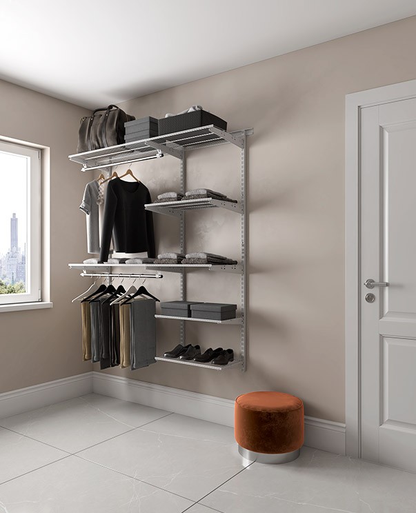 Гардеробная система Практик Home Optima G150 белая купить в Ростове-на-Дону Гардеробная система Практик Home Optima G150 белая купить в Ростове-на-Дону