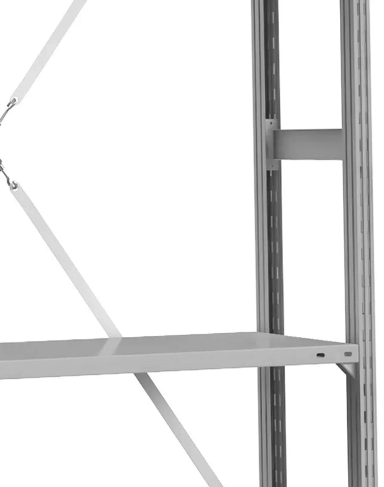 Стеллаж ТСУ 2500x1500x800 6 полок (150 кг, перф) купить в Ростове-на-Дону