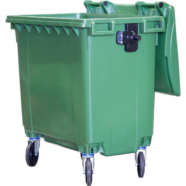 Мусорный контейнер 770л. зелёный купить в Ростове-на-Дону Мусорный контейнер 770л. зелёный купить в Ростове-на-Дону