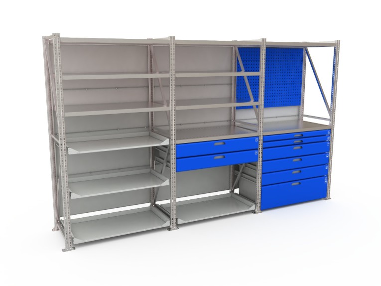 Система хранения инструментов MODUL XL 3x2000 №3 купить в Ростове-на-Дону