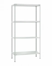 Стеллаж металлический Титан МС-500 2400х1000х500 4 полки Стеллаж металлический Титан МС-500 2400х1000х500 4 полки