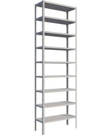 Стеллаж MS Strong 2350х1200х300 9 полок Стеллаж MS Strong 2350х1200х300 9 полок
