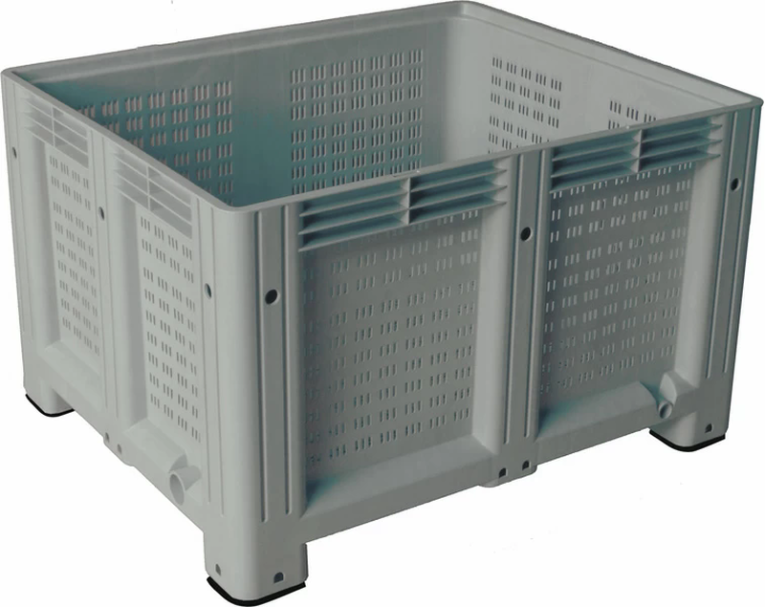 Big Box 1200x1000x580 мм перфорированный на ножках серый купить в Ростове-на-Дону Big Box 1200x1000x580 мм перфорированный на ножках серый купить в Ростове-на-Дону