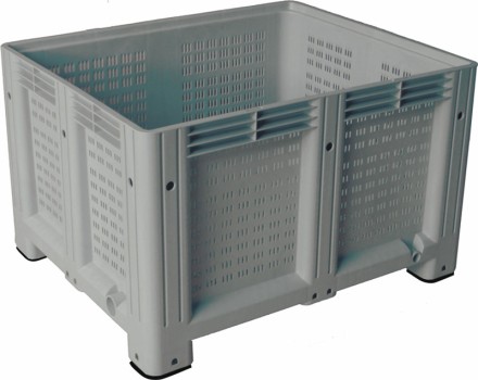 Big Box 1200x1000x580 мм перфорированный на ножках серый купить в Ростове-на-Дону