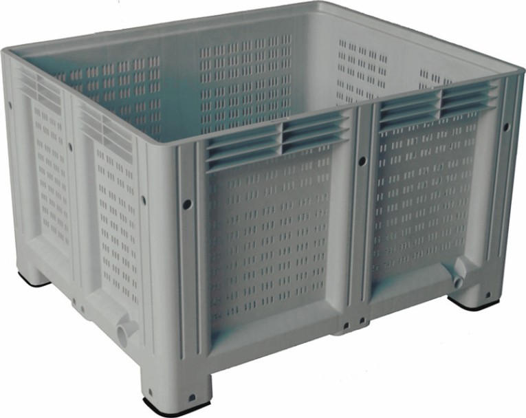 Big Box 1200x1000x580 мм перфорированный на ножках серый купить в Ростове-на-Дону
