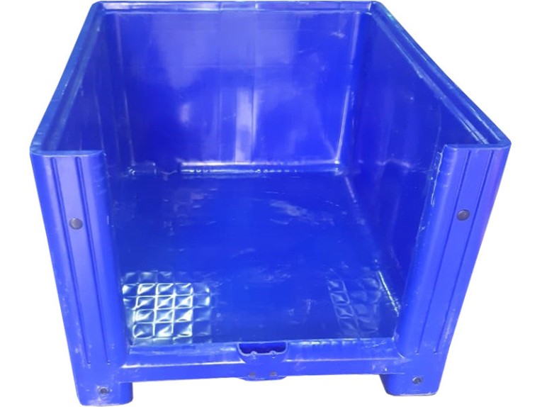 Big Box 1200х1000х760 сплошной, на ножках, с полубоковиной синий купить в Ростове-на-Дону