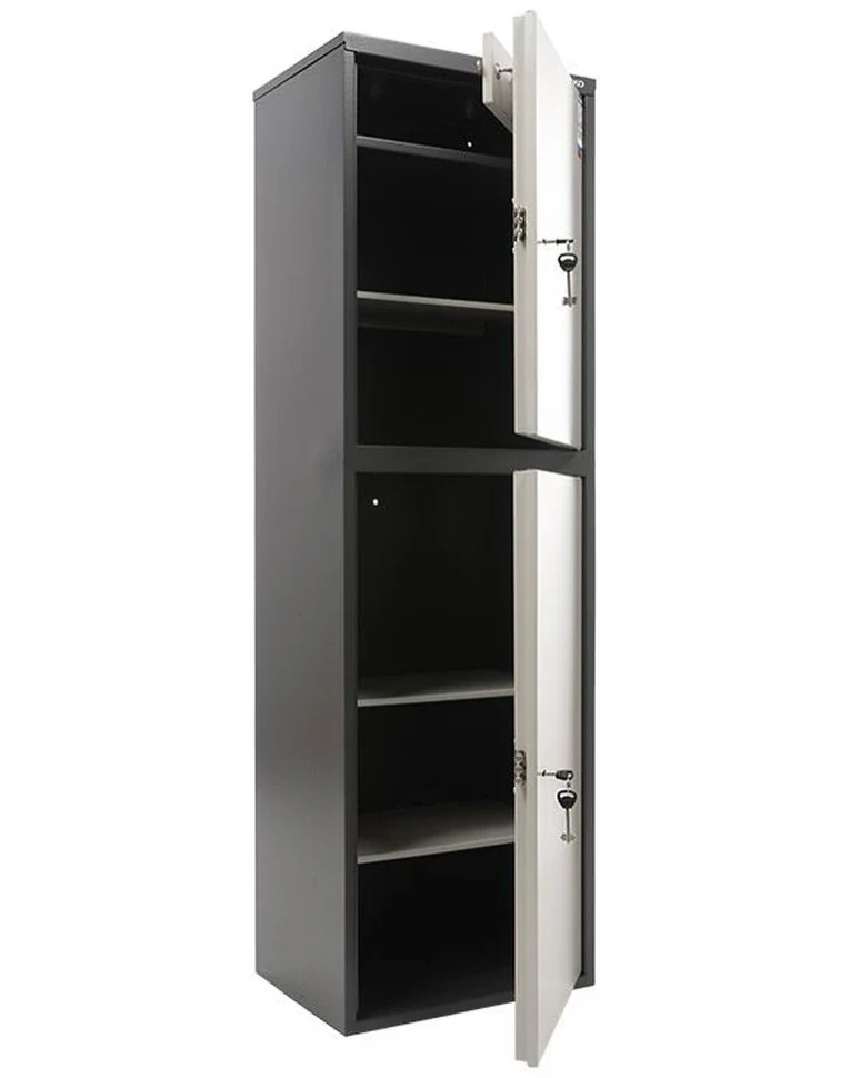 Бухгалтерский шкаф Aiko SL-150/2Т, вид спереди Бухгалтерский шкаф Aiko SL-150/2Т, вид спереди