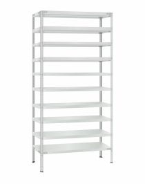 Стеллаж металлический Титан МС-500 2400х1000х500 10 полок