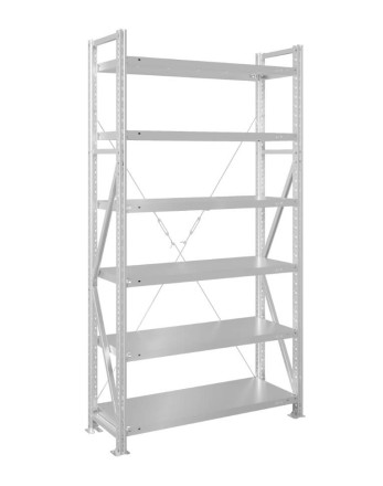 Стеллаж MS U 2000x1200x500 6 полок (350 кг, металл) купить в Ростове-на-Дону