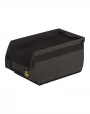 Ящик Verona 250х150х130 PP, черный антистатичный Ящик Verona 250х150х130 PP, черный антистатичный