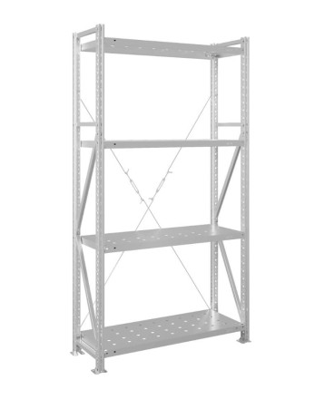Стеллаж MS U 3000x1200x600 4 полки (280 кг, перф) купить в Ростове-на-Дону