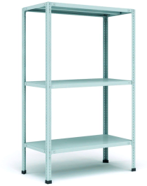 Стеллаж металлический Титан МС-750 2400x1000x600 3 полки Стеллаж металлический Титан МС-750 2400x1000x600 3 полки