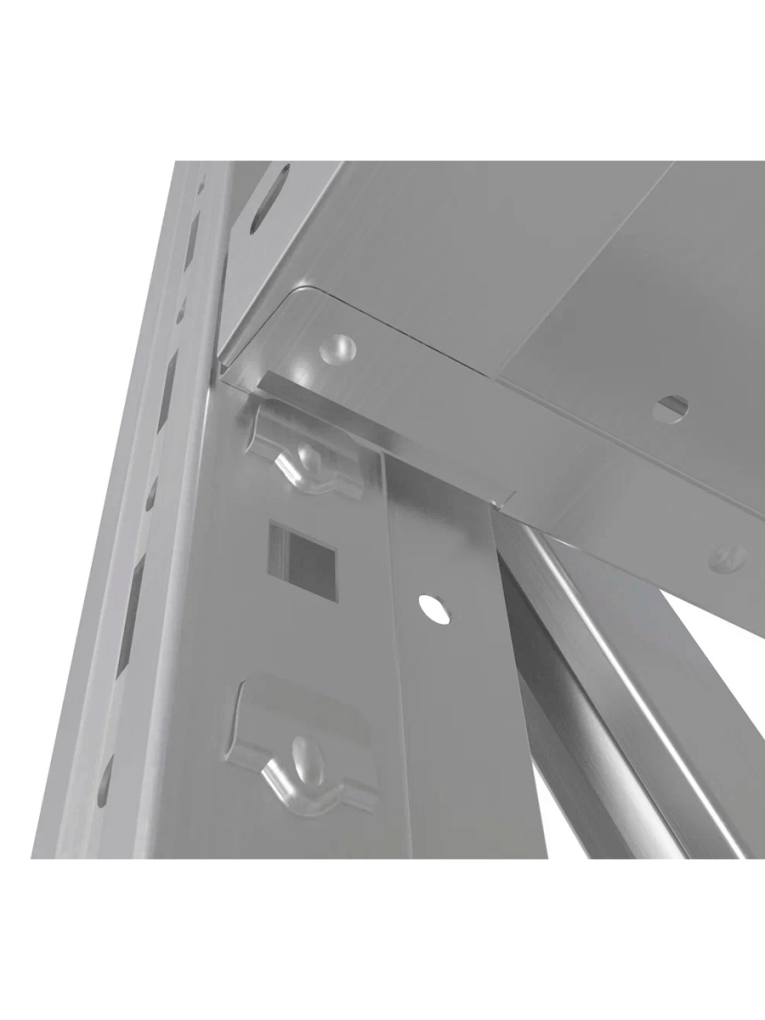 Стеллаж MS U 2000x1200x800 4 полки (280 кг, перф) купить в Ростове-на-Дону Стеллаж MS U 2000x1200x800 4 полки (280 кг, перф) купить в Ростове-на-Дону