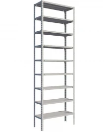 Стеллаж MS Strong 2200х700х400 9 полок