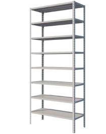 Стеллаж MS Standart 2550х1000х600 8 полок Стеллаж MS Standart 2550х1000х600 8 полок