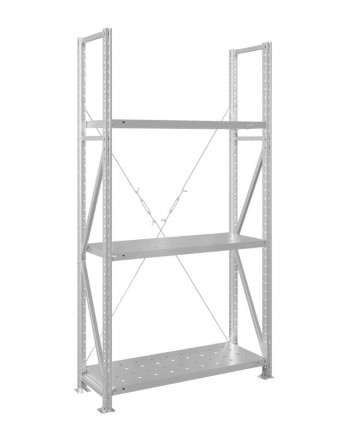 Стеллаж MS U 3000x700x800 3 полки (200 кг, перф) купить в Ростове-на-Дону