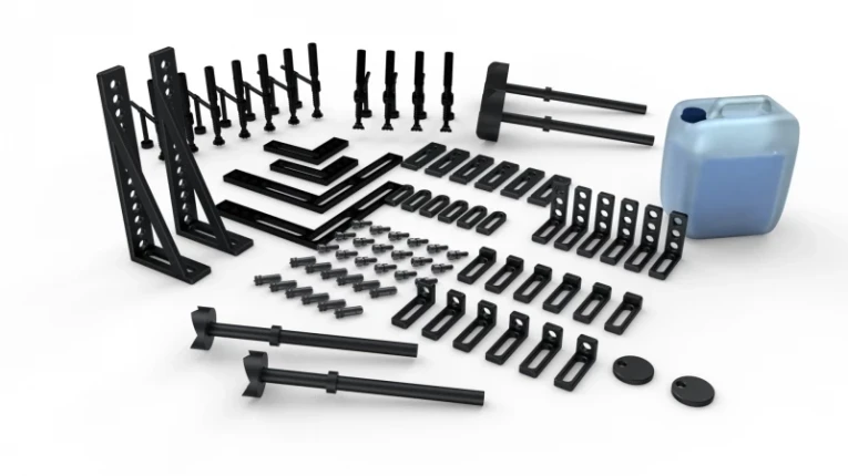 Набор оснастки для сварочного стола №3: Стандартный (84 предмета) купить в Ростове-на-Дону