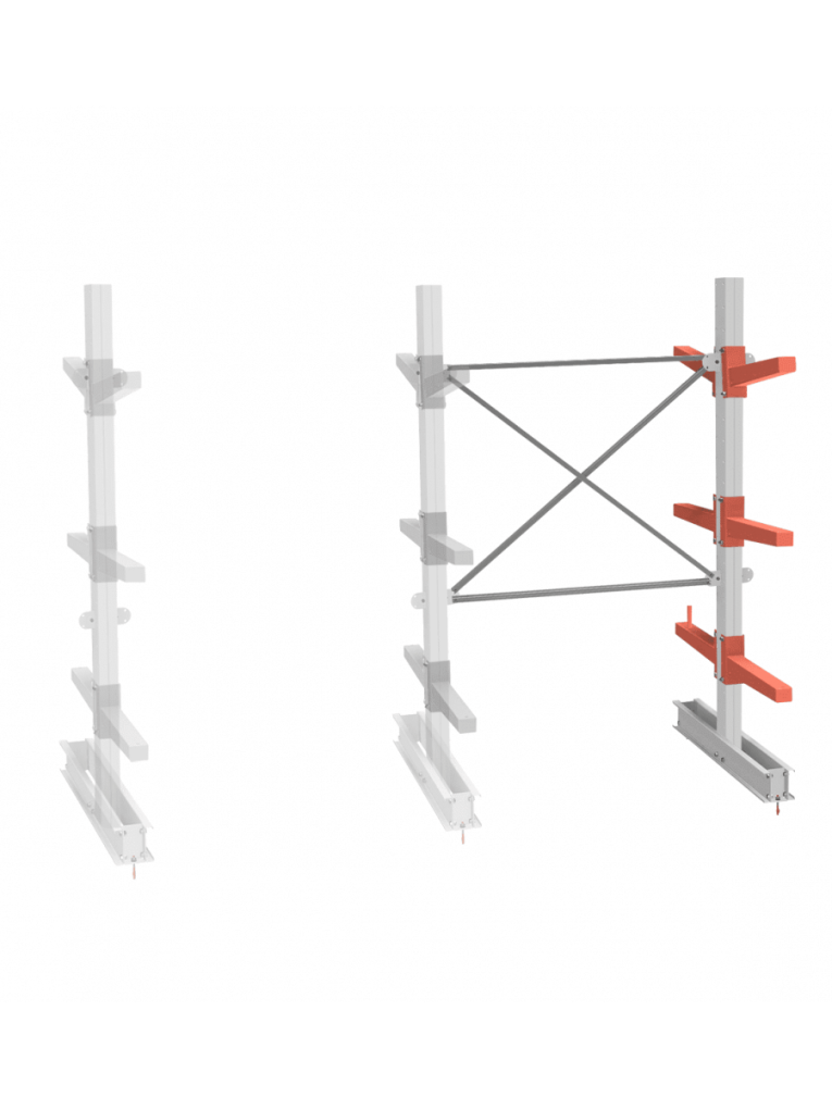 СТ-062 Стеллаж двухсторонний 3 яруса ДОП. купить в Ростове-на-Дону СТ-062 Стеллаж двухсторонний 3 яруса ДОП. купить в Ростове-на-Дону