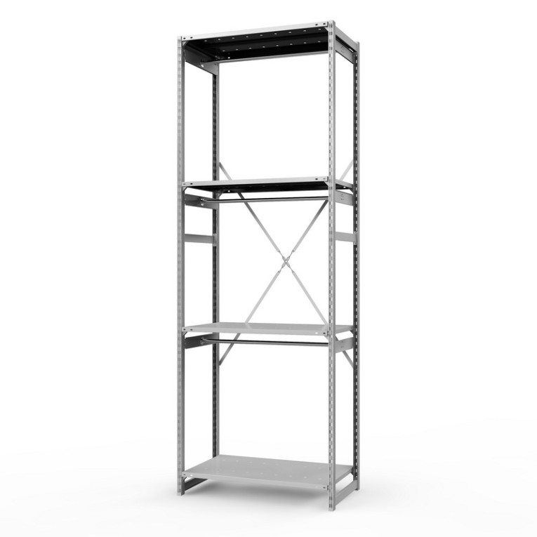 Стеллаж металлический ТСУ Универсал, 3000х1060х500 мм.Штанги: 3шт. Полки: металл усил. перф. 4 шт. купить в Ростове-на-Дону Стеллаж металлический ТСУ Универсал, 3000х1060х500 мм.Штанги: 3шт. Полки: металл усил. перф. 4 шт. купить в Ростове-на-Дону