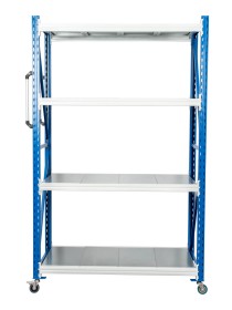 Стеллаж мобильный БиКом СТ-4 250x150x100 4 полки Стеллаж мобильный БиКом СТ-4 250x150x100 4 полки
