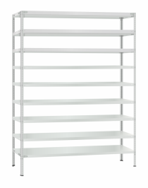 Стеллаж металлический Титан МС-500 2300х1500х400 9 полок Стеллаж металлический Титан МС-500 2300х1500х400 9 полок