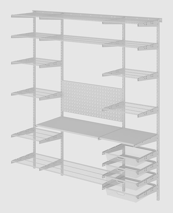 Гардеробная система Практик Home Гараж 2 купить в Ростове-на-Дону Гардеробная система Практик Home Гараж 2 купить в Ростове-на-Дону