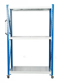 Стеллаж мобильный БиКом СТ-4 250x90x70 3 полки