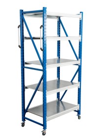 Стеллаж мобильный БиКом СТ-4 300x120x80 5 полок Стеллаж мобильный БиКом СТ-4 300x120x80 5 полок