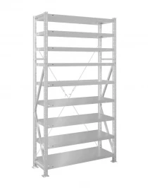 Стеллаж MS U 2000x1200x500 9 полок (400 кг, металл)