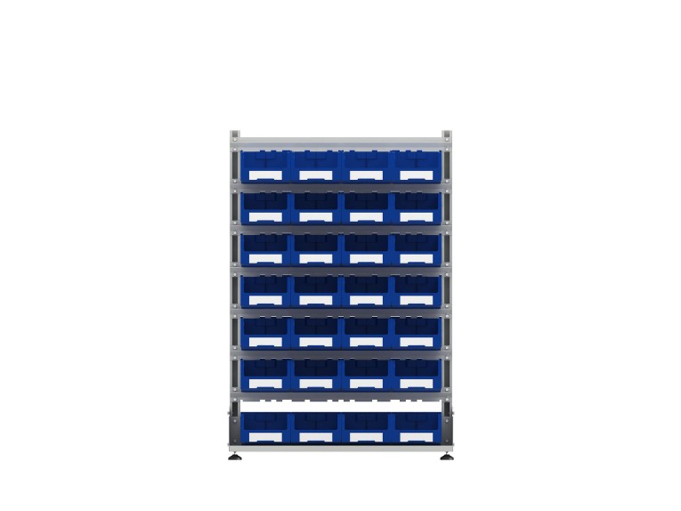 Стеллаж для пластиковых лотков SORTEX двухсторонний 1500x1000x800.03 купить в Ростове-на-Дону Стеллаж для пластиковых лотков SORTEX двухсторонний 1500x1000x800.03 купить в Ростове-на-Дону