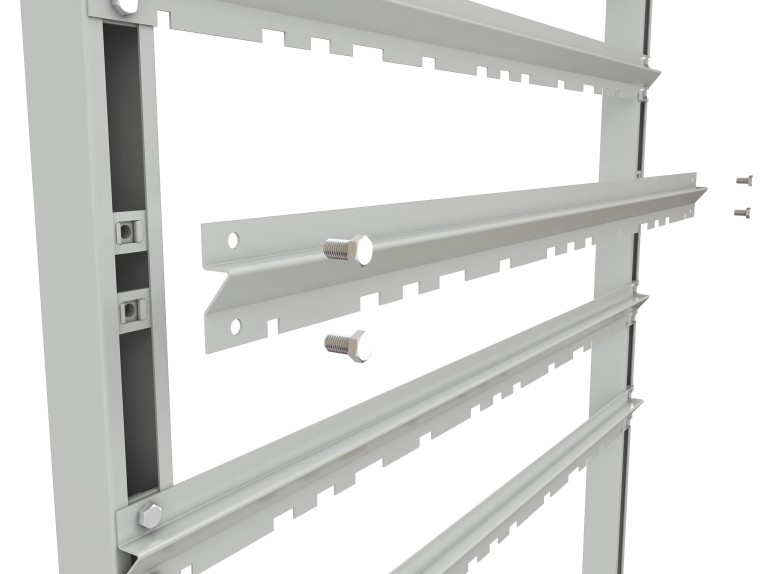 Стеллаж для пластиковых лотков SORTEX двухсторонний 1800x1000x800.01 купить в Ростове-на-Дону Стеллаж для пластиковых лотков SORTEX двухсторонний 1800x1000x800.01 купить в Ростове-на-Дону