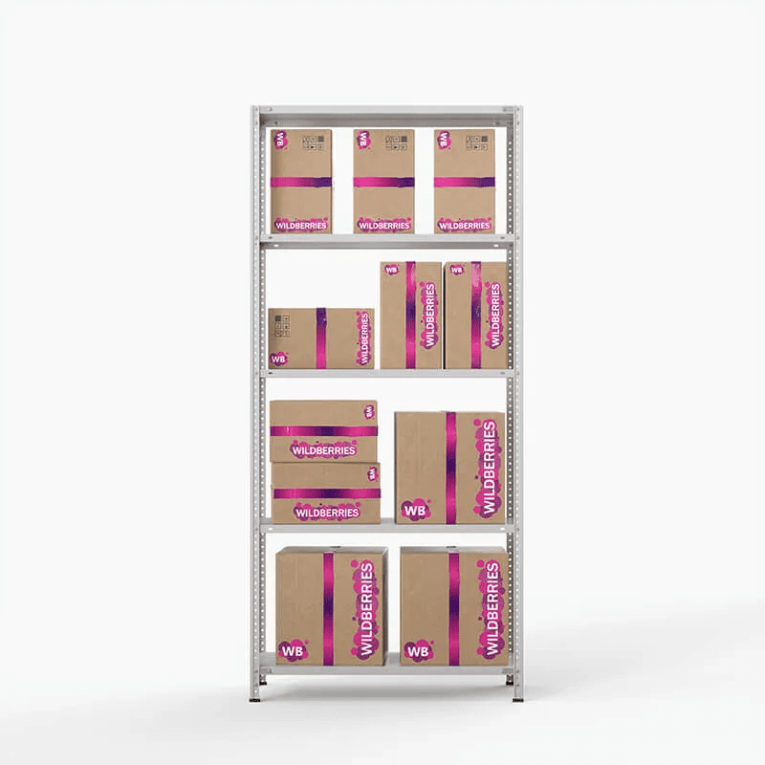 Стеллаж ПВЗ Wildberries 2000х1000х400 5 полок купить в Ростове-на-Дону