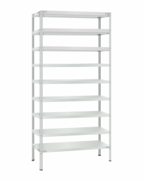 Стеллаж металлический Титан МС-500 3000х1000х400 9 полок Стеллаж металлический Титан МС-500 3000х1000х400 9 полок