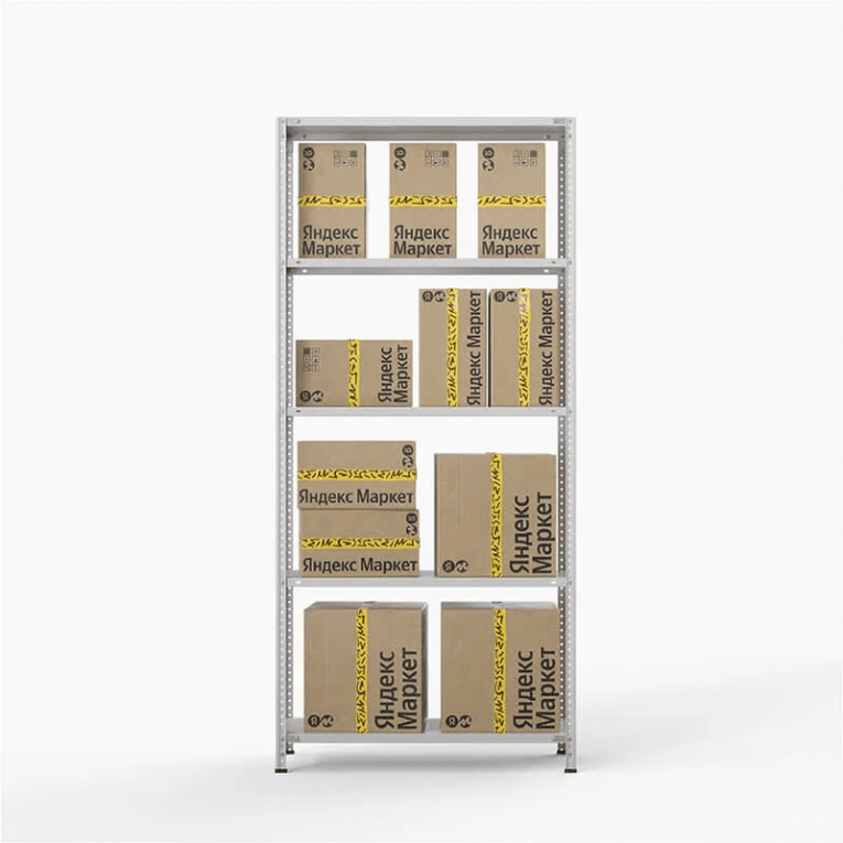 Стеллаж ПВЗ Яндекс Маркет 2000х1000х400 5 полок купить в Ростове-на-Дону Стеллаж ПВЗ Яндекс Маркет 2000х1000х400 5 полок купить в Ростове-на-Дону