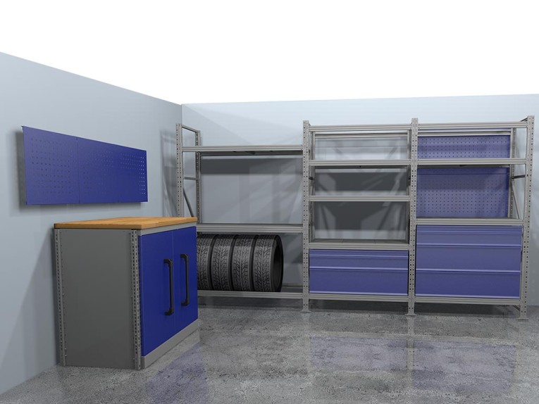 Стеллажная система хранения №1 Гараж купить в Ростове-на-Дону Стеллажная система хранения №1 Гараж купить в Ростове-на-Дону