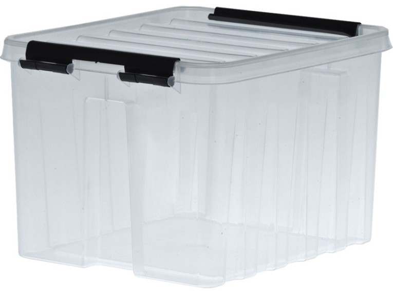 Контейнер Rox Box Original 3 (210х170х135 мм с крышкой и клипсами прозрачный) купить в Ростове-на-Дону