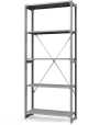 Стеллаж ТСУ 3000x700x300 5 полок (300 кг, металл)